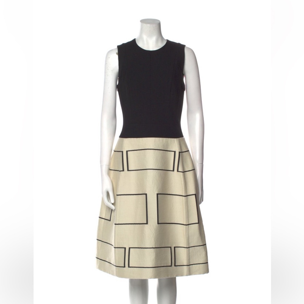 Narciso Rodriguez Virgin Wool Midi Length Dress